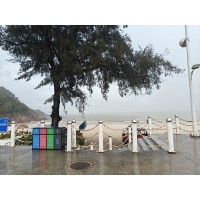 溪涌之行，6月風(fēng)雨擋不住激埃特的熱情